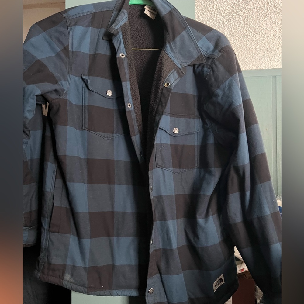 Men’s North Face Fleece Flannel